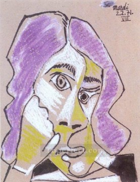 Cabeza de mosquetero 1971 Pablo Picasso Pinturas al óleo